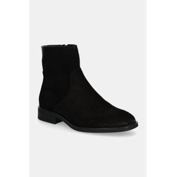 Gant botine Fayy femei, culoarea negru, cu toc plat, 29543798 G00