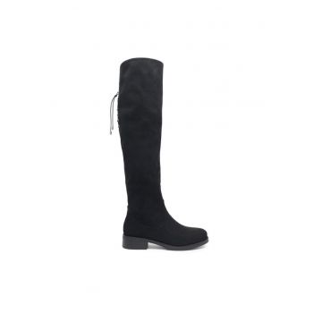 Botine dama - 590558805839740 - Piele ecologica - Negru