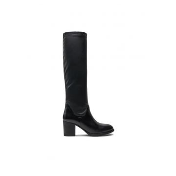 Botine dama - 590558811539736 - Piele naturala - Negru