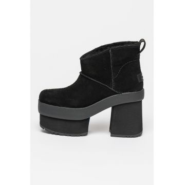 Botine de piele intoarsa New Heights