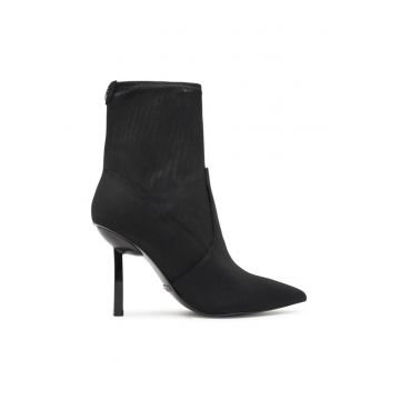 Botine dama - 302926 - Textil - Negru