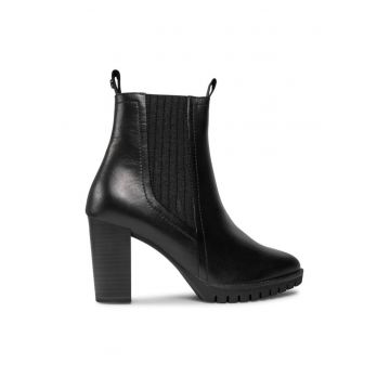 Botine dama - 30347085239 - Piele naturala - Negru