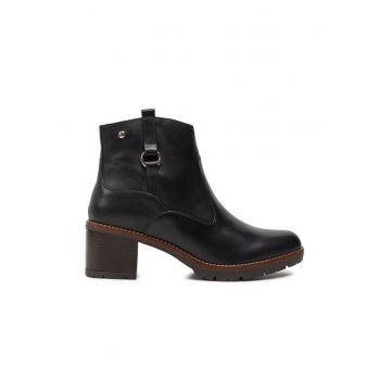 Botine dama - 304359 - Piele naturala - Negru