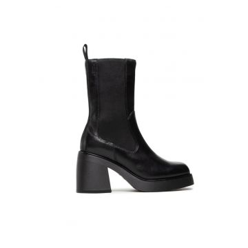 Botine dama - 20907783441 - Piele naturala - Negru