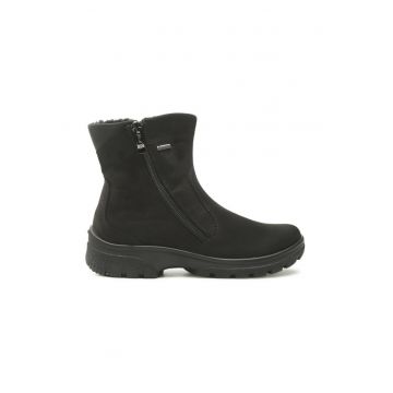 Botine dama - 301530 - Textil - Negru1