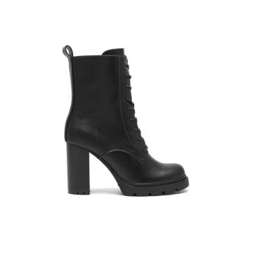 Botine dama - 590558806880836 - Sintetic - Negru