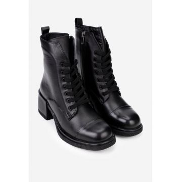 Botine negre elegante