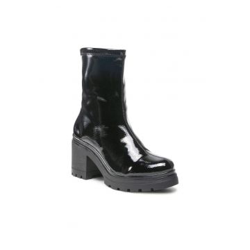 Botine dama - 5904862159713 - Piele ecologica - Negru