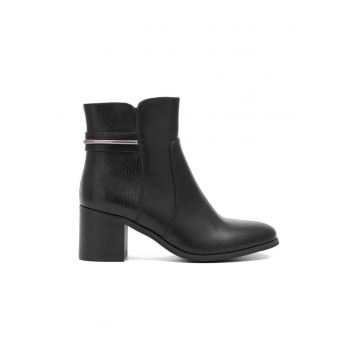 Botine dama - 590559 - Sintetic - Negru -