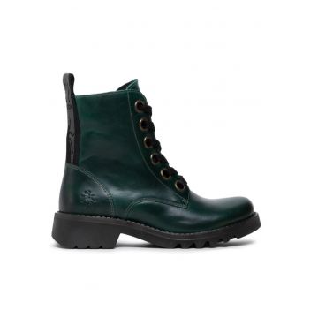 Botine dama - 20906192537 - Piele naturala - Verde