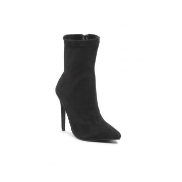 Botine dama - 301728320 - Textil - Negru