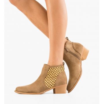 Botine dama Melod Khaki