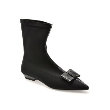 Botine EPICA negre, 6124049, din material textil Botine EPICA negre, 6124049, din material textil